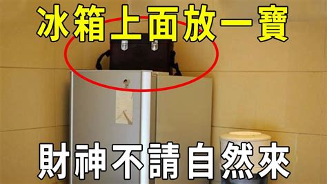 冰箱上面放什麼招財|招財不漏財！冰箱藏財庫「這樣擺放」最到位